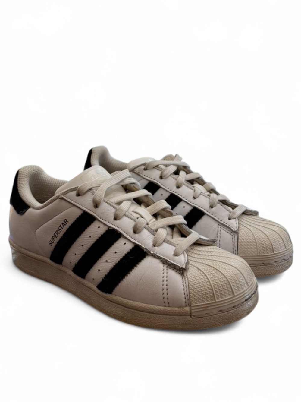 adidas Superstar White/Black Stripes Size US Men’s 4.5/ Women’s 5.5/ 4.5 Youth